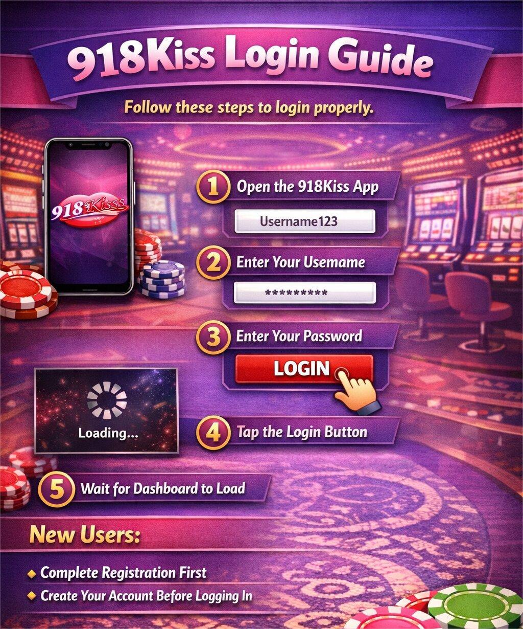 918kiss original how to login