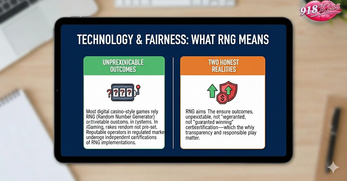 what does RNG means in 918kiss